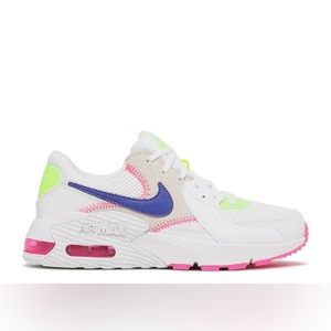 *Like New* Nike Womens Air Max Emcee 'White Pink Indigo' | size 8.5